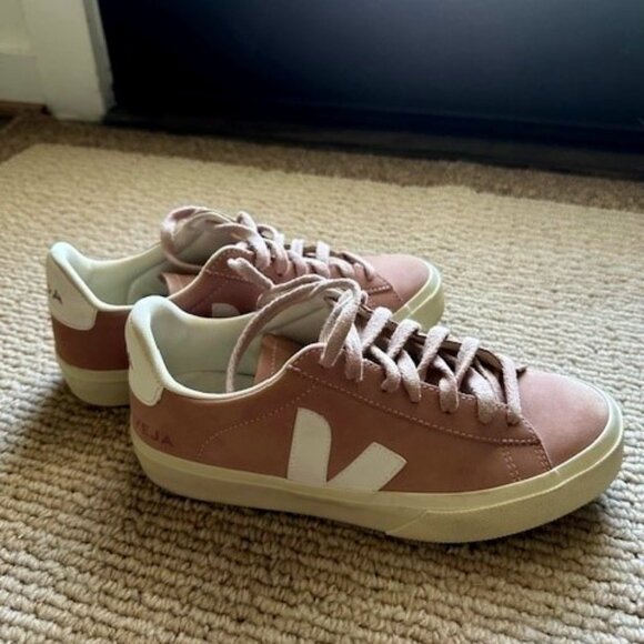 Veja Campo Sneakers Sz 7 in Mauve Pink - Picture 1 of 7